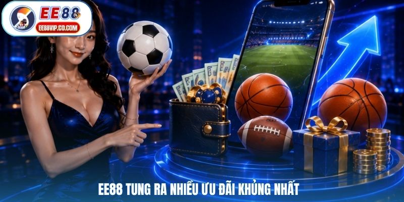 EE88 tung ra nhiều ưu đãi khủng nhất