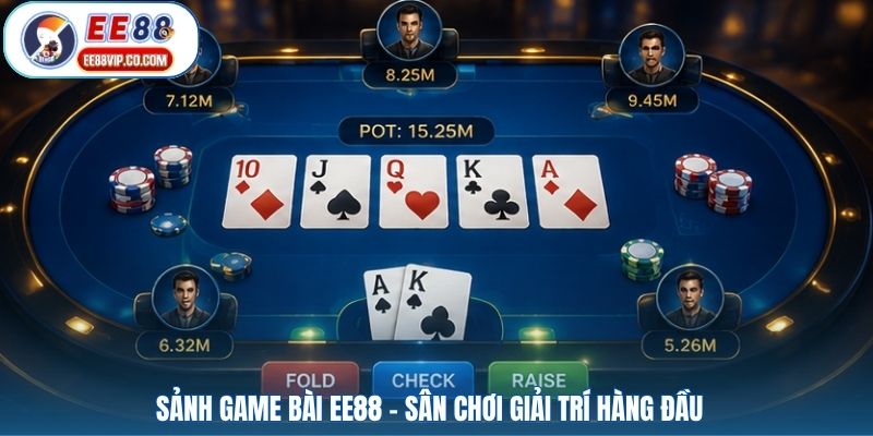 Sảnh game bài EE88 - Sân chơi giải trí hàng đầu